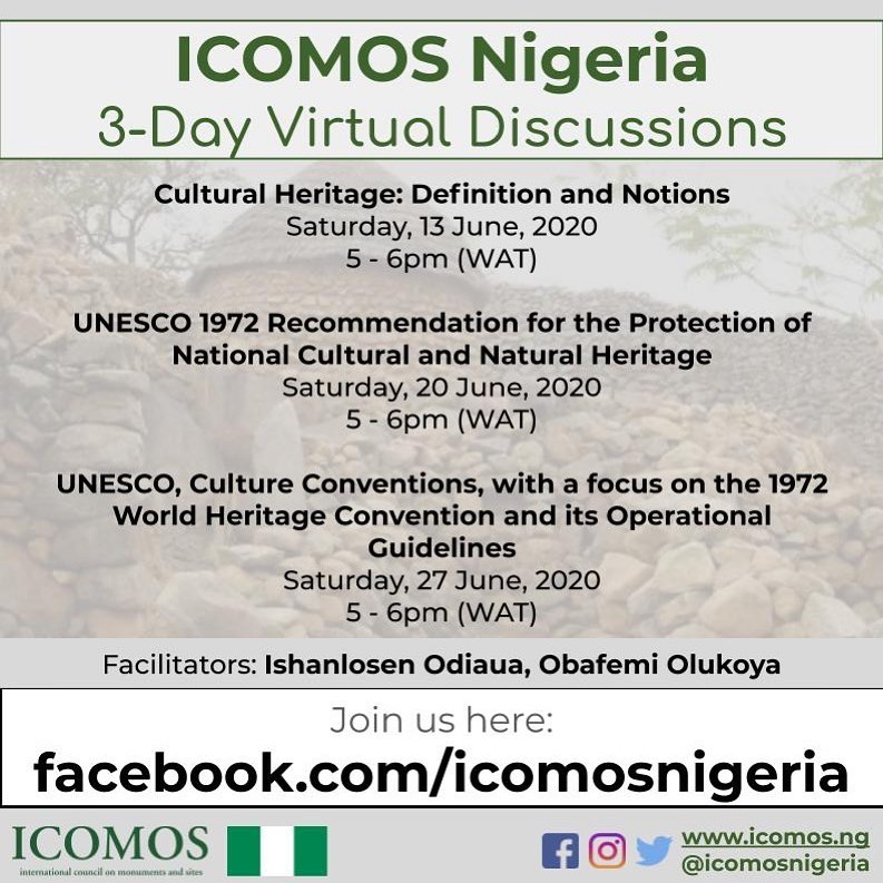 icomos nigeria virtual discussions