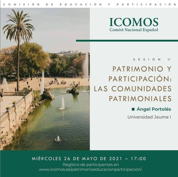 ICOMOS Spain webinar chain 1 feb
