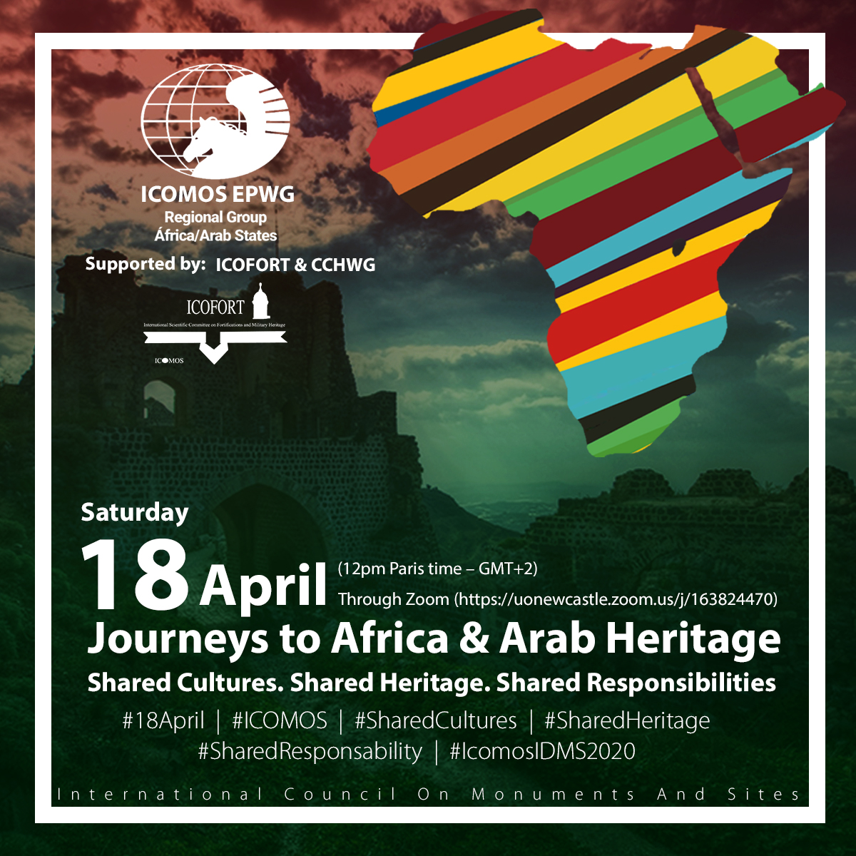 ICOMOS EPWG Africa and Arab State Regions Event 18 April 2020